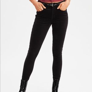 High-Waisted Corduroy Jeggings